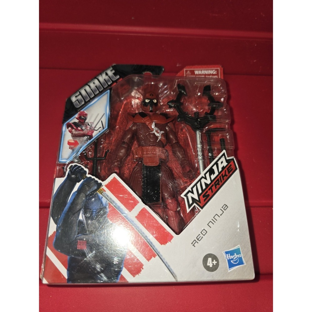 G.I. Joe Snake Eyes Movie‎ Red Ninja 6 inch Action Figure Old New Stock NIB